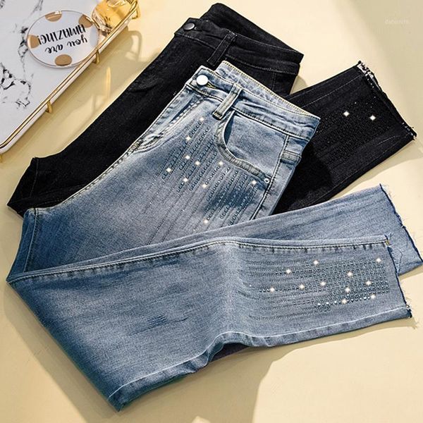 spring autumn jeans for women casual trousers denim pants streetwear female high waist femme plus size 4xl women's, Blue
spring autumn jeans for women casual trousers denim pants streetwear female high waist femme plus size 4xl women's, Blue