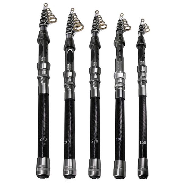 portable fishing rod carbon fiber 1.8/2.1/2.4/2.7m fishing rod ultra-sensitive sea saltwater freshwater
portable fishing rod carbon fiber 1.8/2.1/2.4/2.7m fishing rod ultra-sensitive sea saltwater freshwater