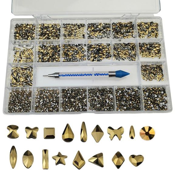 nail art decorations 21grids/box 7900pcs rhinestones+1pc dotting pen crystal red/ab color set flatback strass charms, Silver;gold
nail art decorations 21grids/box 7900pcs rhinestones+1pc dotting pen crystal red/ab color set flatback strass charms, Silver;gold