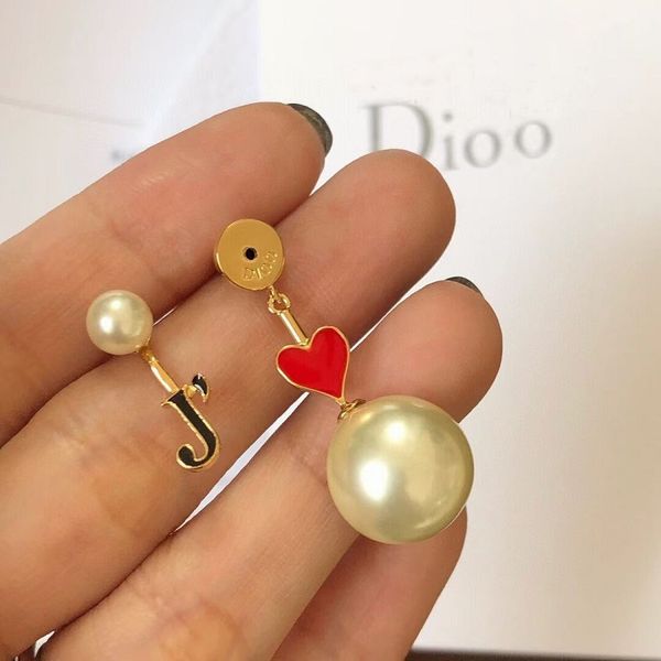 2021 new designer 2021 net red same pearl asymmetric love earrings sweet and lovely earrings girl, Gray
2021 new designer 2021 net red same pearl asymmetric love earrings sweet and lovely earrings girl, Gray