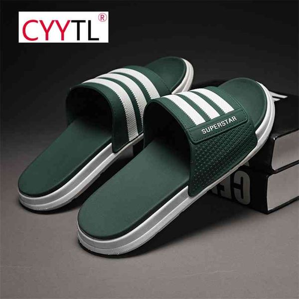 cyytl men summer shower slippers outdoor beach soft sandals non-slip fashion male flip flops leather home slides comfort 210903, Black
cyytl men summer shower slippers outdoor beach soft sandals non-slip fashion male flip flops leather home slides comfort 210903, Black