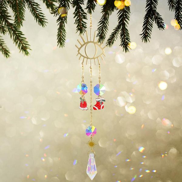 decorative objects & figurines hanging christmas light catcher crystal outdoor garden moon sun wind chime rainbow maker decor gift
decorative objects & figurines hanging christmas light catcher crystal outdoor garden moon sun wind chime rainbow maker decor gift