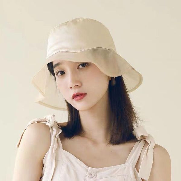 wide brim hats 2021 summer thin fisherman hat women's fashion korean breathable sunscreen sun for women, Blue;gray
wide brim hats 2021 summer thin fisherman hat women's fashion korean breathable sunscreen sun for women, Blue;gray