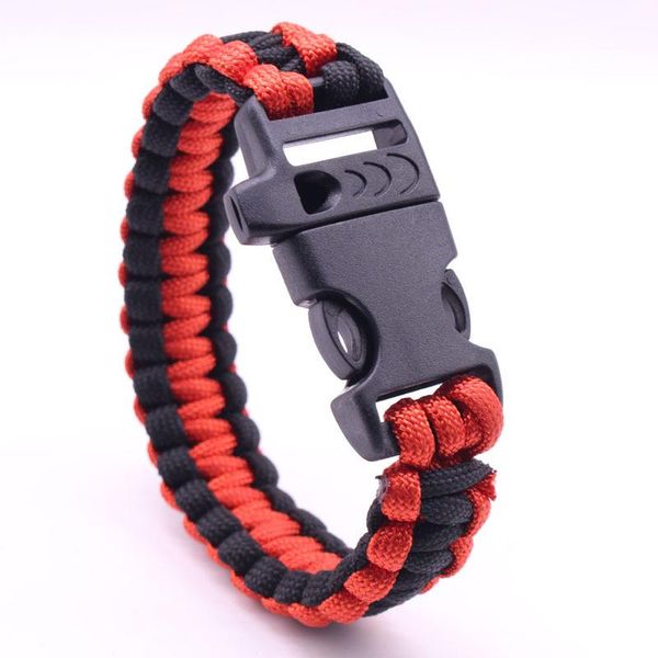 beaded, strands survival paracord bracelet men women military emergency gear parachute rope braided cord plastic buckle camping, Black
beaded, strands survival paracord bracelet men women military emergency gear parachute rope braided cord plastic buckle camping, Black