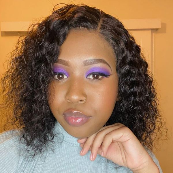 human hair wigs t part lace water wave wigs brazilian remy hair wig pre plucked with baby wig for black women 150% density, Black;brown
human hair wigs t part lace water wave wigs brazilian remy hair wig pre plucked with baby wig for black women 150% density, Black;brown