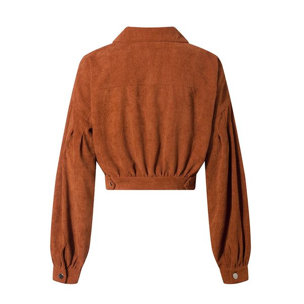 women bomber jackets corduroy coats solid spring autumn lady outwears 2020 long sleeve female sportswears clothing ll038 3ign, Black;brown
women bomber jackets corduroy coats solid spring autumn lady outwears 2020 long sleeve female sportswears clothing ll038 3ign, Black;brown
