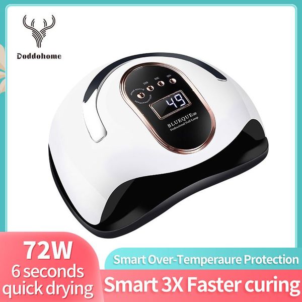 nail dryers doddohome 72w uv lamp dryer machine gel polish manicure set with 36 pcs leds motion sensing lcd display
nail dryers doddohome 72w uv lamp dryer machine gel polish manicure set with 36 pcs leds motion sensing lcd display