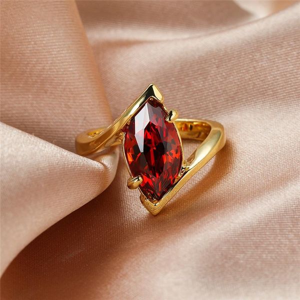 wedding rings charm female red crystal stone ring big yellow gold color for women luxury bridal leaf zircon engagement, Slivery;golden
wedding rings charm female red crystal stone ring big yellow gold color for women luxury bridal leaf zircon engagement, Slivery;golden