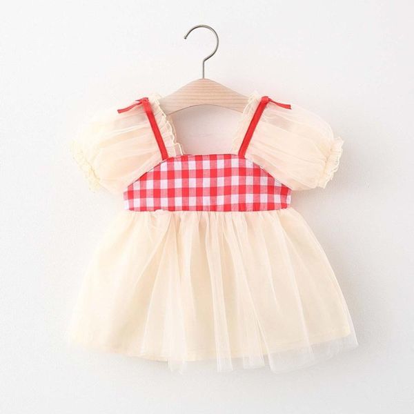 girl's dresses princess tutu dress toddler child baby girl summer plaid solid color mesh little girls for party wedding 2021, Red;yellow
girl's dresses princess tutu dress toddler child baby girl summer plaid solid color mesh little girls for party wedding 2021, Red;yellow