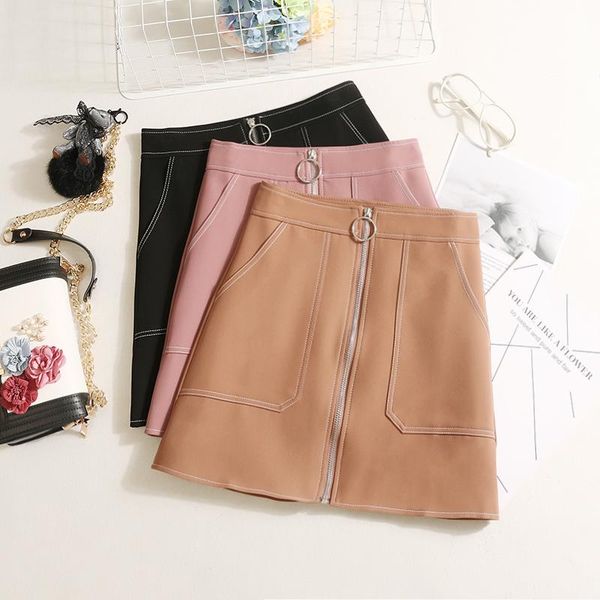 skirts women short skirt a-line solid pockets 2021 spring female above knee mini empire waist office lady, Black
skirts women short skirt a-line solid pockets 2021 spring female above knee mini empire waist office lady, Black