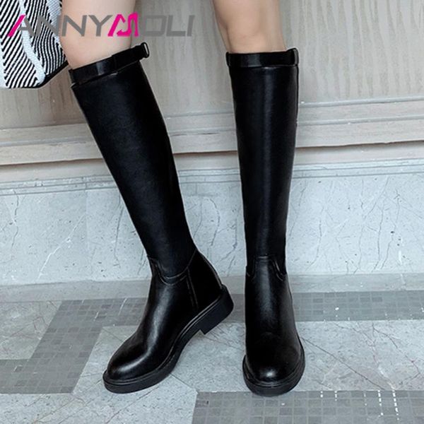 boots annymoli riding flat platform knee high woman zip long buckle ladies shoes autumn winter black large size 42
boots annymoli riding flat platform knee high woman zip long buckle ladies shoes autumn winter black large size 42
