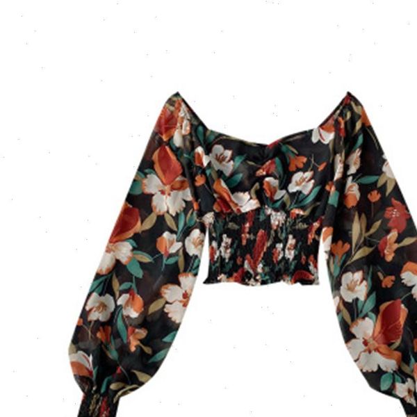 2021 retro wooden ear print blouse holiday beach style slim fit pleat blusas square collar off shoulder chiffon shirt pz2878, White
2021 retro wooden ear print blouse holiday beach style slim fit pleat blusas square collar off shoulder chiffon shirt pz2878, White
