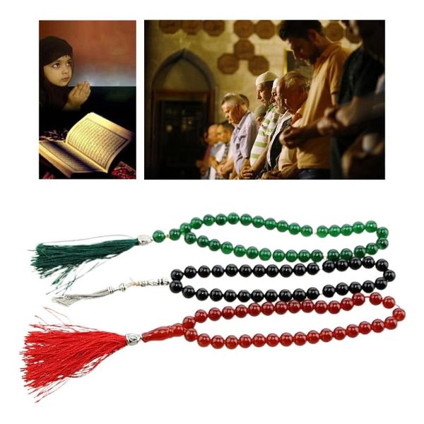 beaded, strands 667e muslim 12mm tasbih 33 beads islam prayer rosary islamic religious eid ramadan gift round with tassel 3 colors, Black
beaded, strands 667e muslim 12mm tasbih 33 beads islam prayer rosary islamic religious eid ramadan gift round with tassel 3 colors, Black