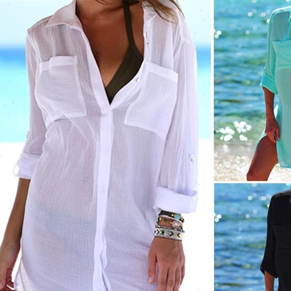 2021 cotton tunics for beach women swimsuit cover ups woman swimwear cover up beachwear mini dress saida de praia, White
2021 cotton tunics for beach women swimsuit cover ups woman swimwear cover up beachwear mini dress saida de praia, White