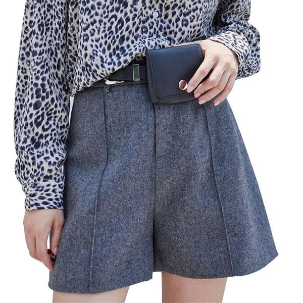 women's shorts vintage fashion bag women plaid high waist woolen loose casual plus size female pocket ladies, White;black
women's shorts vintage fashion bag women plaid high waist woolen loose casual plus size female pocket ladies, White;black