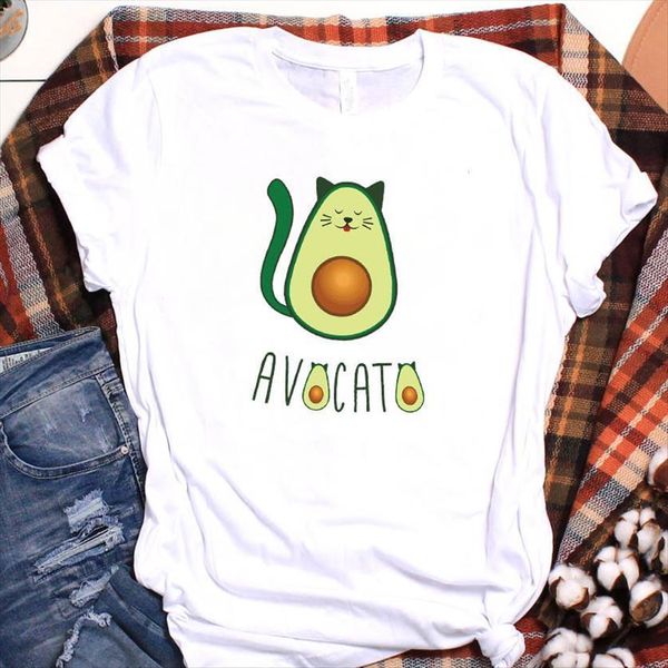 avocado cat smile sweet print women t shirts fruit cartoon graphic clothes tee female womens shirt clothing, White
avocado cat smile sweet print women t shirts fruit cartoon graphic clothes tee female womens shirt clothing, White