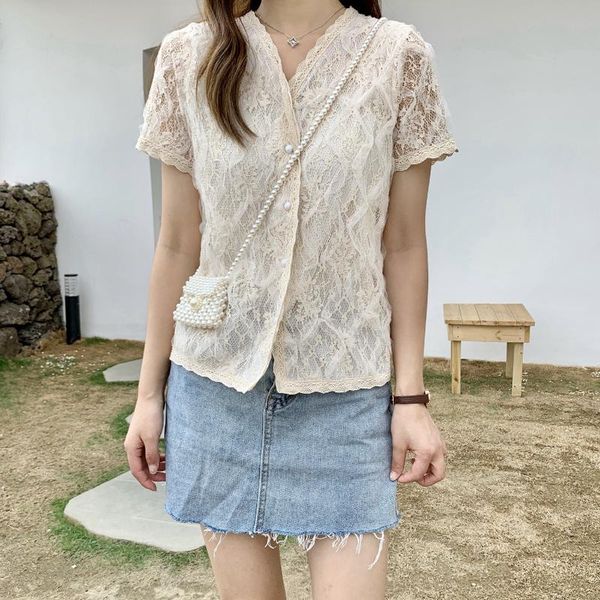 women's blouses & shirts lace women ummer short sleeve woman female lady blouse ladies shirt clothing clothes party travel, White
women's blouses & shirts lace women ummer short sleeve woman female lady blouse ladies shirt clothing clothes party travel, White