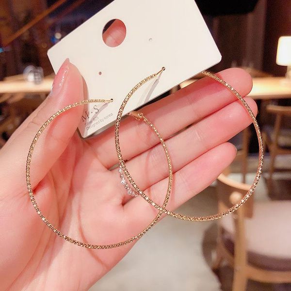 hoop & huggie blijery fashion big earrings basketball brincos shiny starry large circle for women jewelry boucles d'oreill, Golden;silver
hoop & huggie blijery fashion big earrings basketball brincos shiny starry large circle for women jewelry boucles d'oreill, Golden;silver
