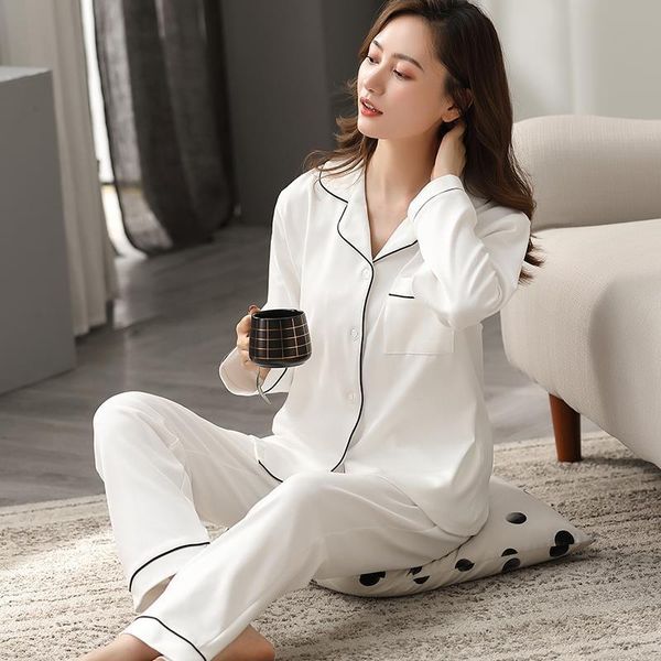 100% cotton pajamas for women pj full sleeves pijama mujer invierno button-down winter sleepwear set women white cotton pyjamas, Black;red
100% cotton pajamas for women pj full sleeves pijama mujer invierno button-down winter sleepwear set women white cotton pyjamas, Black;red