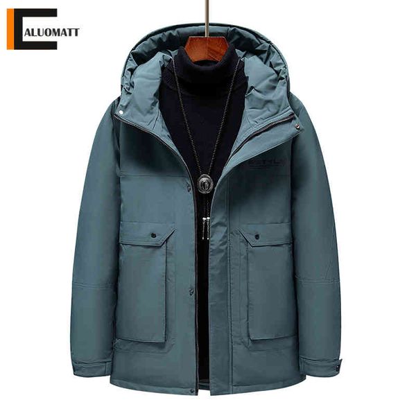 down solid men's color jacket loose hooded puffer coats 90% duck thicken warm wind-resistant breathable slim parkas men, Black
down solid men's color jacket loose hooded puffer coats 90% duck thicken warm wind-resistant breathable slim parkas men, Black