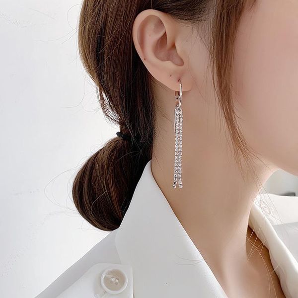 hoop & huggie hip hop cool shining rhinestone asymmetric long tassel earrings for women mujer silver color chain pin jewelry, Golden;silver
hoop & huggie hip hop cool shining rhinestone asymmetric long tassel earrings for women mujer silver color chain pin jewelry, Golden;silver