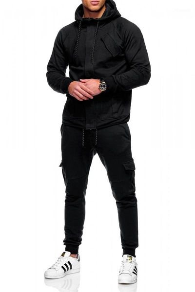men's jackets men and trousers sets solid color hoodies long sleeve outerwear black gray hooded coats streetwear, Black;brown
men's jackets men and trousers sets solid color hoodies long sleeve outerwear black gray hooded coats streetwear, Black;brown