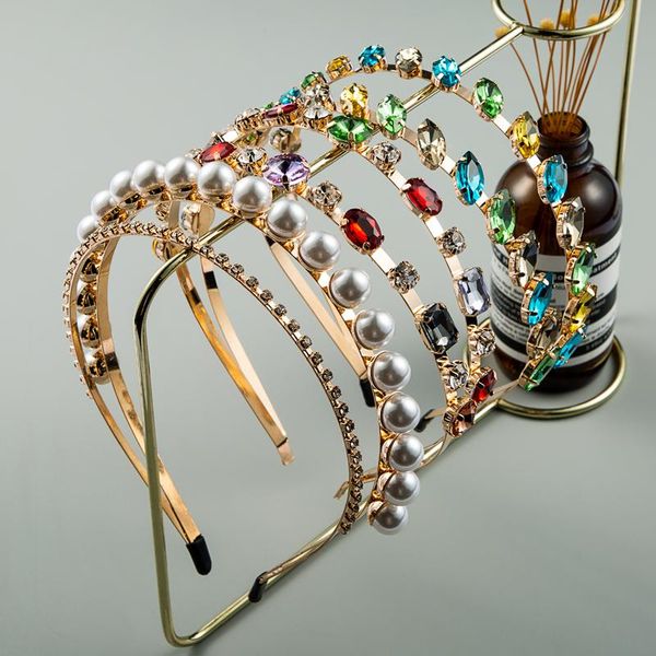 hair clips & barrettes women's crystal headband double alloy inlaid pearl rhinestone luxury crown 2021 fashion wedding accessories, Golden;silver
hair clips & barrettes women's crystal headband double alloy inlaid pearl rhinestone luxury crown 2021 fashion wedding accessories, Golden;silver