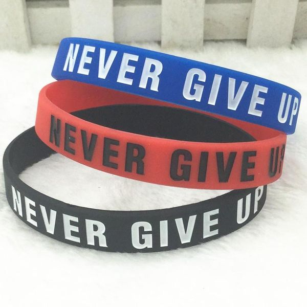 charm bracelets wholesale motivational "road to the dream" "never give up" silicone rubber band elastic inspirational gi, Golden;silver
charm bracelets wholesale motivational "road to the dream" "never give up" silicone rubber band elastic inspirational gi, Golden;silver