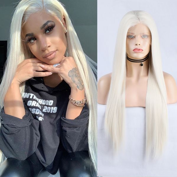 lx brand #60 platinum blonde wig long silky straight wigs for women high temperature fiber synthetic lace front wig lace wigfactory direct, Black
lx brand #60 platinum blonde wig long silky straight wigs for women high temperature fiber synthetic lace front wig lace wigfactory direct, Black