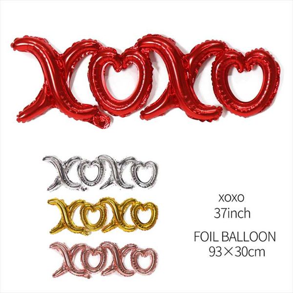 rose gold red 37inch xoxo letters balloon valentine's day decor love heart foil balloon wedding party decorations helium
rose gold red 37inch xoxo letters balloon valentine's day decor love heart foil balloon wedding party decorations helium