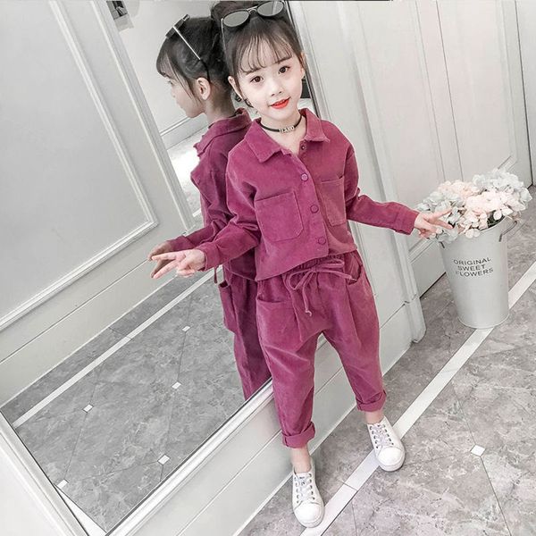 new girls clothes spring long-sleeved shirt+ pants sets corduroy two-piece 3-11 years teens children kids wear fall winter set, White
new girls clothes spring long-sleeved shirt+ pants sets corduroy two-piece 3-11 years teens children kids wear fall winter set, White