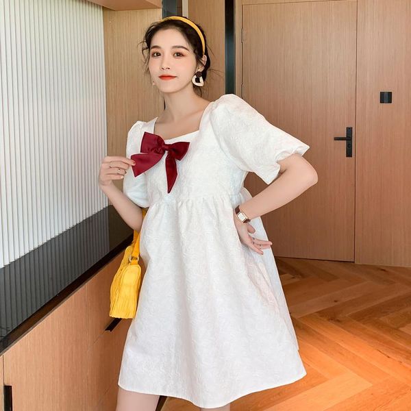 maternity dresses 2021 arrive summer dress woman cute bow large ssize pregnant clothing md-02805, White
maternity dresses 2021 arrive summer dress woman cute bow large ssize pregnant clothing md-02805, White