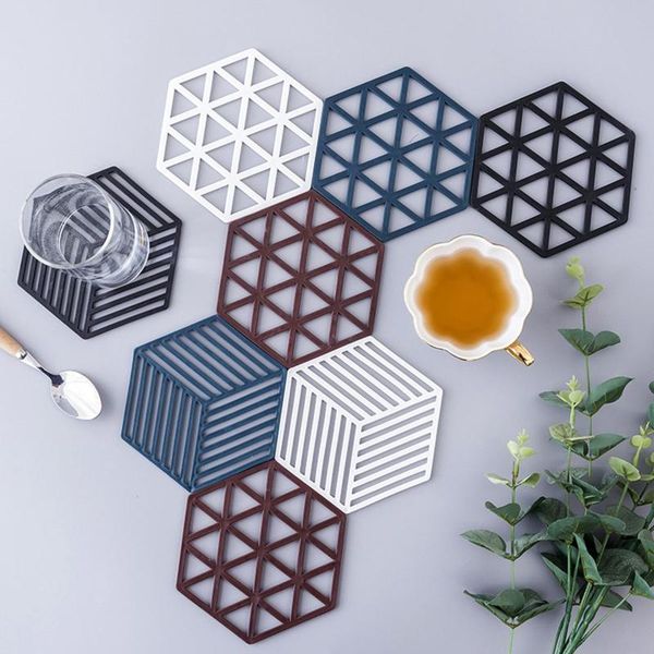 mats & pads 1pc japanese simple eco-friendly nordic silicone cup hexagon pad heat-insulated bowl placemat home decor desktop
mats & pads 1pc japanese simple eco-friendly nordic silicone cup hexagon pad heat-insulated bowl placemat home decor desktop