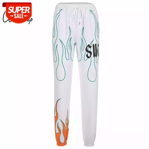 weekeep high waist flame print sweatpants women white elastic waist trouser streetwear pencil pants women 2019 #cc1q, Black;white
weekeep high waist flame print sweatpants women white elastic waist trouser streetwear pencil pants women 2019 #cc1q, Black;white