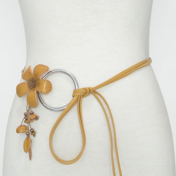 korean fashion cowhide thin belt women's versatile flower head leather button women's waist chain, Black;brown
korean fashion cowhide thin belt women's versatile flower head leather button women's waist chain, Black;brown