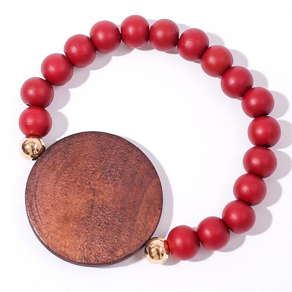 party favor 30pcs/lot 2021 original wood disc with colorful beads bracelets bangle wholesale
party favor 30pcs/lot 2021 original wood disc with colorful beads bracelets bangle wholesale