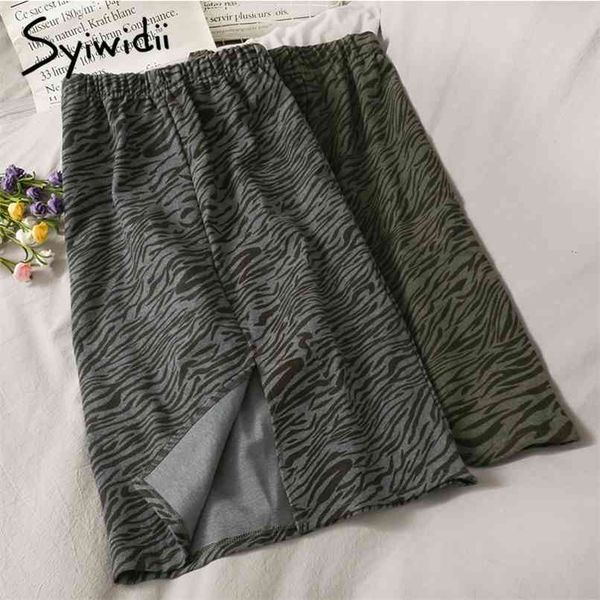 vintage zebra pattern elastic high waist skirt women mid-calf slit casual a-line spring summer fashion skirts 210607, Black
vintage zebra pattern elastic high waist skirt women mid-calf slit casual a-line spring summer fashion skirts 210607, Black