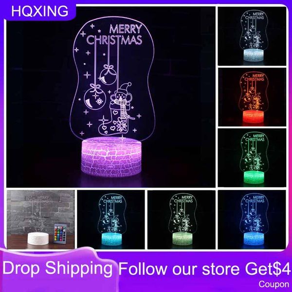 night lights hqxing 3d christmas led room decoration snowman socks acrylic light plastic base table lamp (hq-669-7-5)
night lights hqxing 3d christmas led room decoration snowman socks acrylic light plastic base table lamp (hq-669-7-5)