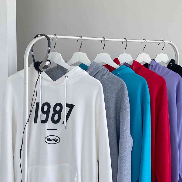 87mm autumn and winter men's and women's 1987 printed lovers' fashion brand hoodie student hoodie mmlg coat, Black
87mm autumn and winter men's and women's 1987 printed lovers' fashion brand hoodie student hoodie mmlg coat, Black