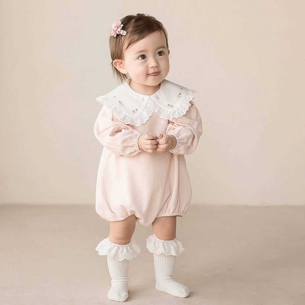 baby girl embroidered rompers born korean style jumpsuit infant cotton romper summer toddler boutique clothes 210615, Blue
baby girl embroidered rompers born korean style jumpsuit infant cotton romper summer toddler boutique clothes 210615, Blue
