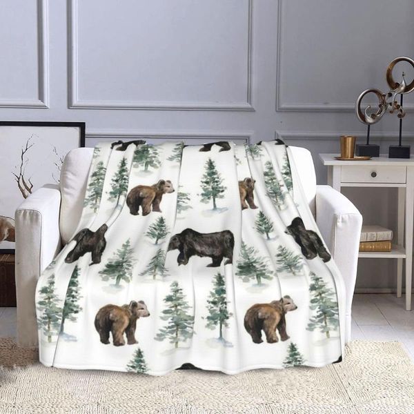 blankets camping bear trees pattern lightweight blanket for home decor, bed, sofa, black, 50"x40"
blankets camping bear trees pattern lightweight blanket for home decor, bed, sofa, black, 50"x40"