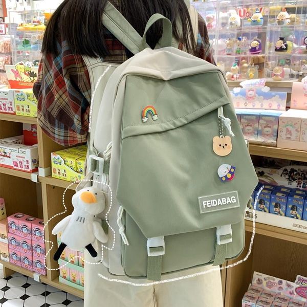 backpack schoolbag female ins korean style high school primary student junior mori all-match college
backpack schoolbag female ins korean style high school primary student junior mori all-match college