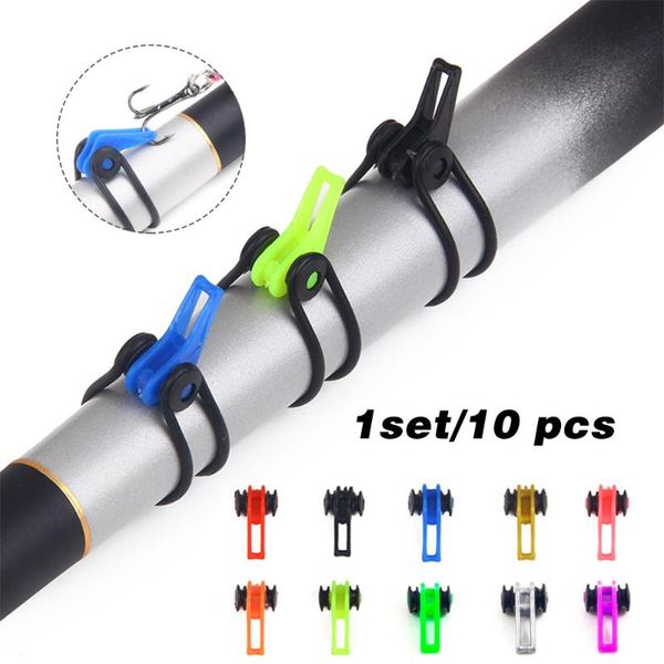 fishing accessories 10pcs/bag plastic hook keeper for rod pole lures bait safety holder chub carp easy-fishing tackle hooks
fishing accessories 10pcs/bag plastic hook keeper for rod pole lures bait safety holder chub carp easy-fishing tackle hooks