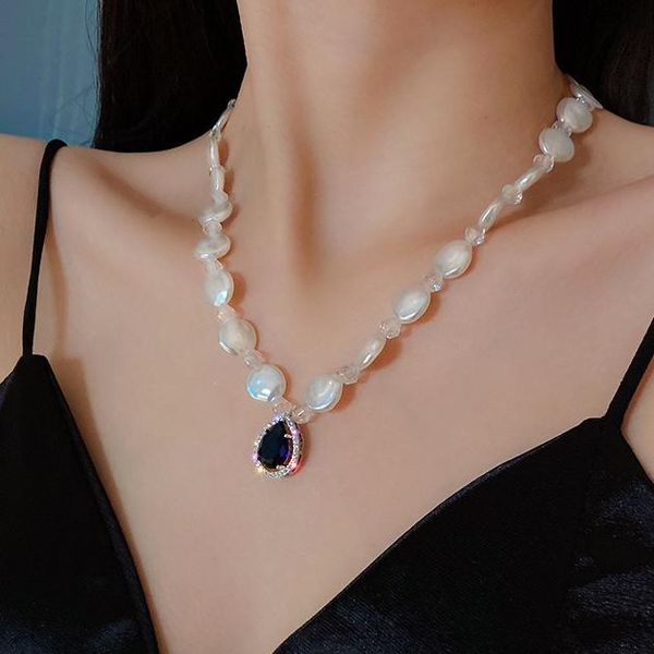 chokers origin summer exquisite baroque irregular circle natural pearl pendant necklace for women crystal waterdrop jewelry, Golden;silver
chokers origin summer exquisite baroque irregular circle natural pearl pendant necklace for women crystal waterdrop jewelry, Golden;silver