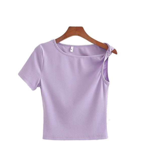 women's knits & tees elegant women skew collar shirts 2021 fashion ladies light purple knitted sweet female chic asymmet, White
women's knits & tees elegant women skew collar shirts 2021 fashion ladies light purple knitted sweet female chic asymmet, White