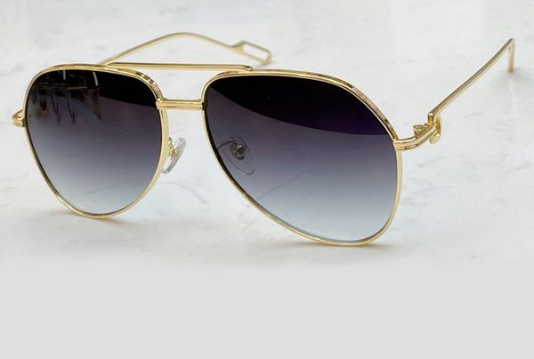vintage pilot sunglasses 0110 gold metal frame grey shaded glasses occhiali da sole mens fashion sunglasses with box, White;black
vintage pilot sunglasses 0110 gold metal frame grey shaded glasses occhiali da sole mens fashion sunglasses with box, White;black