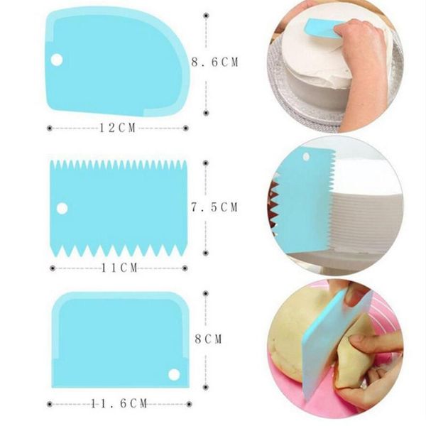 baking & pastry tools 3pcs/lot cream scraper smoother irregular teeth edge diy cake decorating fondant cutters spatulas molds
baking & pastry tools 3pcs/lot cream scraper smoother irregular teeth edge diy cake decorating fondant cutters spatulas molds