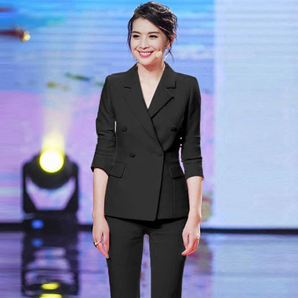 2021 new red suits slim waist buttons blazer jacket & pencil pant ol style women set autumn 00yx, Gray
2021 new red suits slim waist buttons blazer jacket & pencil pant ol style women set autumn 00yx, Gray