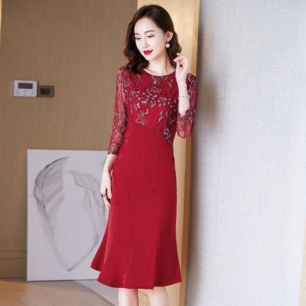 luxury party evening dress 2021 autumn cloth mo can wear -in-law's fashion every day, White;pink
luxury party evening dress 2021 autumn cloth mo can wear -in-law's fashion every day, White;pink