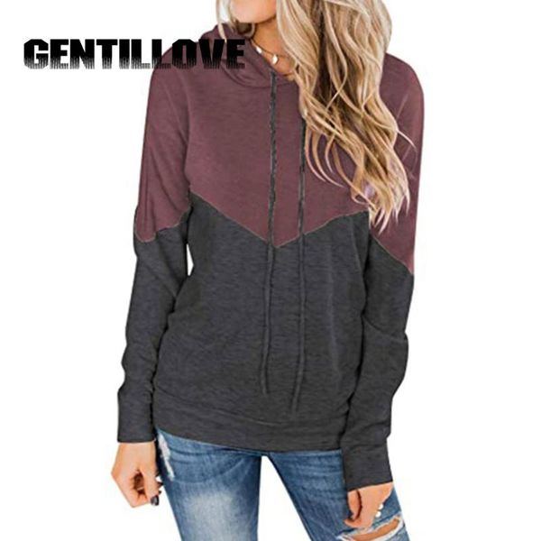 women's hoodies & sweatshirts women sports sweater long sleeve splicing pullover sweatshirt harajuku lady sportwear causal blouse draws, Black
women's hoodies & sweatshirts women sports sweater long sleeve splicing pullover sweatshirt harajuku lady sportwear causal blouse draws, Black